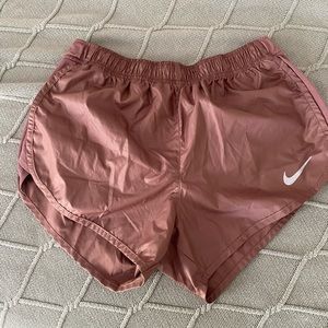Pink Nike Dri Fit Shorts